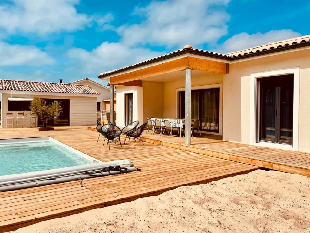 Villashomeclet - Villa Palm Beach Vensac Exterior photo